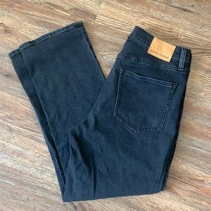 The Arlo High Rise Straight jeans by Denim Forum from Aritzia